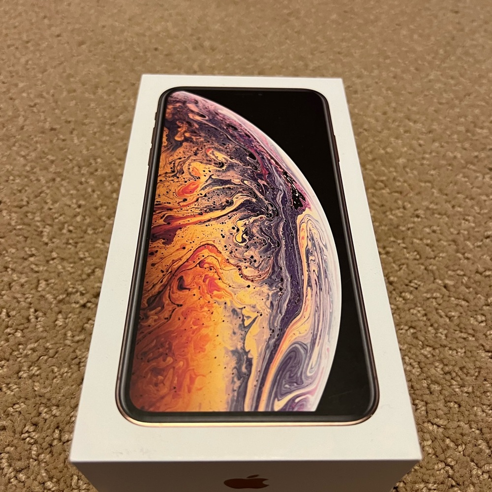 iPhone Xs Max Gold 64GB EMPTY BOX